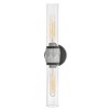 Applique Ellison Noir, nickel et transparent 2x40W ELSTEAD LIGHTING HK-ELLISON2-BK-BN