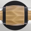 Applique Ellison Noir, laiton et transparent 2x40W ELSTEAD LIGHTING HK-ELLISON2-BK-HB