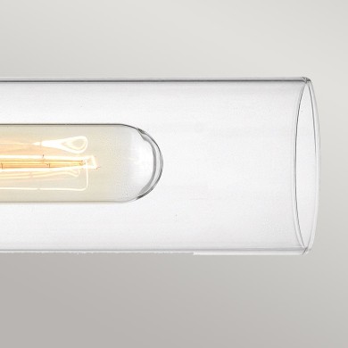 Applique Ellison Noir, laiton et transparent 2x40W ELSTEAD LIGHTING HK-ELLISON2-BK-HB
