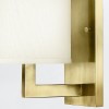 Applique Hampton Laiton et blanc 60W ELSTEAD LIGHTING HK-HAMPTON1-BB