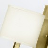 Applique Hampton Laiton et blanc 60W ELSTEAD LIGHTING HK-HAMPTON1-BB