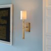 Applique Moore Laiton, ivoire et blanc 40W ELSTEAD LIGHTING HK-MOORE-WB1-HB