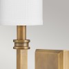 Applique Moore Laiton, ivoire et blanc 40W ELSTEAD LIGHTING HK-MOORE-WB1-HB