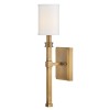 Applique Moore Laiton, ivoire et blanc 40W ELSTEAD LIGHTING HK-MOORE-WB1-HB