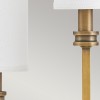 Applique Moore Laiton, ivoire et blanc 3x40W ELSTEAD LIGHTING HK-MOORE-WB3-HB