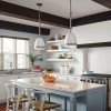 Suspension Nash Nickel, blanc 60W ELSTEAD LIGHTING HK-NASH-P-AN