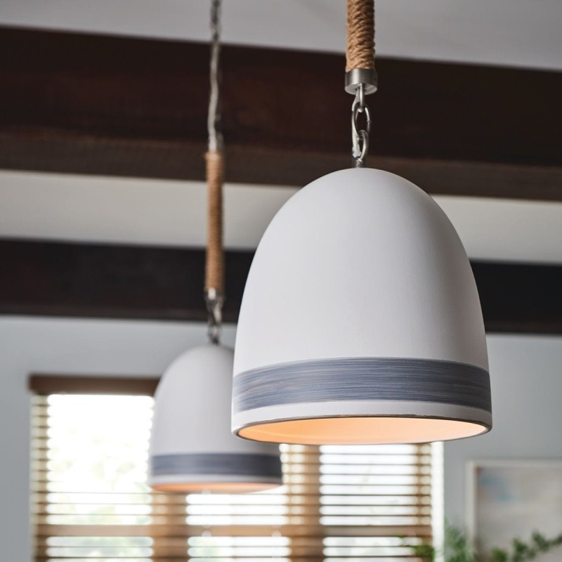Suspension Nash Nickel, blanc 60W ELS_HK-NASH-P-AN HK-NASH-P-AN Suspension Nash Nickel, blanc 60W ELSTEAD LIGHTING HK-NASH-P-AN