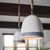 Suspension Nash Nickel, blanc 60W ELSTEAD LIGHTING HK-NASH-P-AN