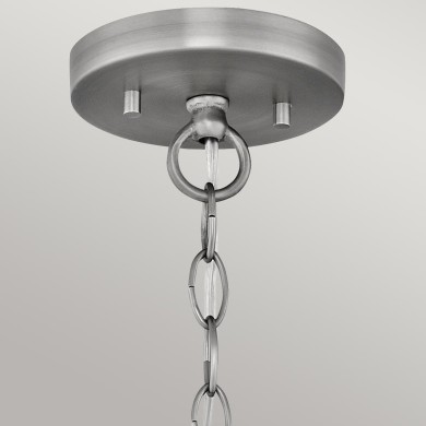 Suspension Nash Nickel, blanc 60W ELSTEAD LIGHTING HK-NASH-P-AN