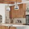 Suspension Nash Laiton, blanc 60W ELSTEAD LIGHTING HK-NASH-P-HB