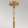 Suspension Nash Laiton, blanc 60W ELSTEAD LIGHTING HK-NASH-P-HB