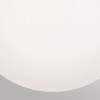 Plafonnier Albers Noir et opale 40W rond ELSTEAD LIGHTING KL-ALBERS-F-G-BK
