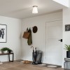 Plafonnier Albers Bronze et opale 40W ELSTEAD LIGHTING KL-ALBERS-F-T-CPZ