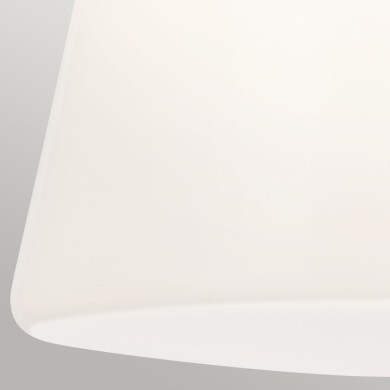 Plafonnier Albers Bronze et opale 40W ELSTEAD LIGHTING KL-ALBERS-F-T-CPZ