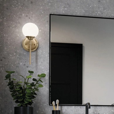 Applique Benno Bronze et blanc 3W LED ELSTEAD LIGHTING KL-BENNO1-CPZ