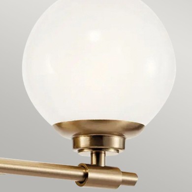 Applique Benno Bronze et opale 2x3W LED ELSTEAD LIGHTING KL-BENNO2-CPZ
