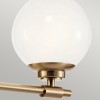 Applique Benno Bronze et opale 2x3W LED ELSTEAD LIGHTING KL-BENNO2-CPZ