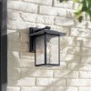 Applique Cappanna Noir et transparent 60W H34 ELSTEAD LIGHTING KL-CAPPANNA-M-BKT