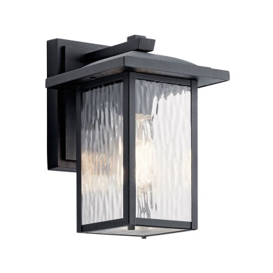 Applique Cappanna Noir et transparent 60W H26 ELSTEAD LIGHTING KL-CAPPANNA-S-BKT