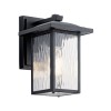Applique Cappanna Noir et transparent 60W H26 ELSTEAD LIGHTING KL-CAPPANNA-S-BKT