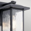 Applique Cappanna Noir et transparent 60W H26 ELSTEAD LIGHTING KL-CAPPANNA-S-BKT