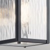 Applique Cappanna Noir et transparent 60W H26 ELSTEAD LIGHTING KL-CAPPANNA-S-BKT