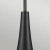 Suspension Deela Noir et opale 60W ELSTEAD LIGHTING KL-DEELA-P-BK