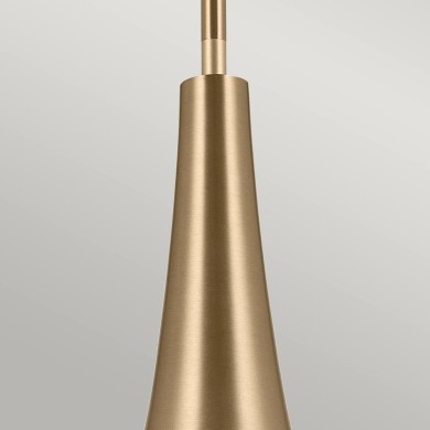 Suspension Deela Bronze et opale 60W ELSTEAD LIGHTING KL-DEELA-P-CPZ