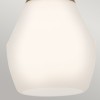 Suspension Deela Bronze et opale 60W ELSTEAD LIGHTING KL-DEELA-P-CPZ