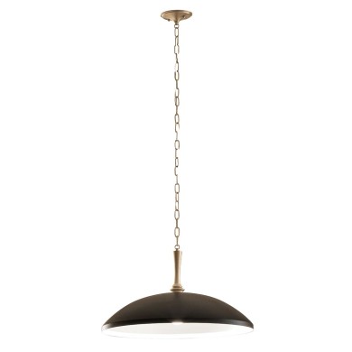 Suspension Delarosa Noir et bronze 60W ELSTEAD LIGHTING KL-DELAROSA-P-BK