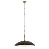 Suspension Delarosa Noir et bronze 60W ELSTEAD LIGHTING KL-DELAROSA-P-BK