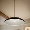 Suspension Delarosa Noir et bronze 60W ELSTEAD LIGHTING KL-DELAROSA-P-BK