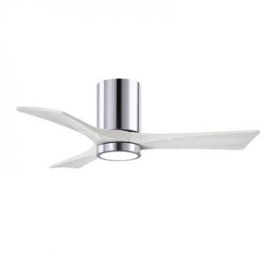 Ventilateur Plafond avec lumiere Irene 106cm Chromé Poli Blanc ATLAS FAN IR3HLK-CR-MWH-42