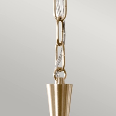 Suspension Delarosa Noir et bronze 60W ELSTEAD LIGHTING KL-DELAROSA-P-BK