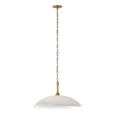 Suspension Delarosa Blanc et bronze 60W ELSTEAD LIGHTING KL-DELAROSA-P-WH