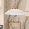 Suspension Delarosa Blanc et bronze 60W ELSTEAD LIGHTING KL-DELAROSA-P-WH