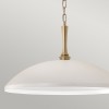 Suspension Delarosa Blanc et bronze 60W ELSTEAD LIGHTING KL-DELAROSA-P-WH