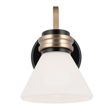 Applique Farum Noir bronze et blanc 3W LED ELSTEAD LIGHTING KL-FARUM1-BK-CPZ