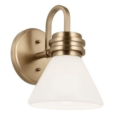 Applique Farum Bronze et blanc 3W LED ELSTEAD LIGHTING KL-FARUM1-CPZ