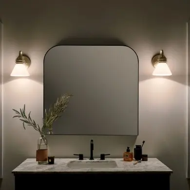 Applique Farum Bronze et blanc 3W LED ELSTEAD LIGHTING KL-FARUM1-CPZ