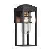 Applique Hone Noir et transparent 60W ELSTEAD LIGHTING KL-HONE-M-BKT