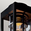 Applique Hone Noir et transparent 60W ELSTEAD LIGHTING KL-HONE-M-BKT
