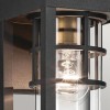 Applique Hone Noir et transparent 60W petit ELSTEAD LIGHTING KL-HONE-S-BKT