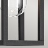 Applique Hone Noir et transparent 60W petit ELSTEAD LIGHTING KL-HONE-S-BKT