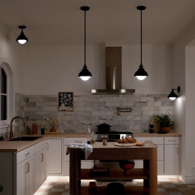 Applique Niva Noir 40W ELSTEAD LIGHTING KL-NIVA-1W-1P-BK