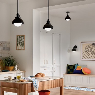 Applique Niva Noir 40W ELSTEAD LIGHTING KL-NIVA-1W-1P-BK