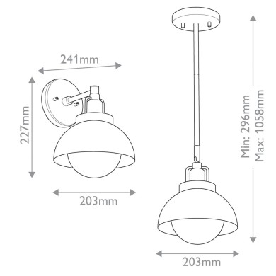 Applique Niva Noir 40W ELSTEAD LIGHTING KL-NIVA-1W-1P-BK
