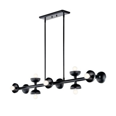 Suspension Palta Noir 10x40W ELSTEAD LIGHTING KL-PALTA-LP10-BK