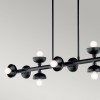 Suspension Palta Noir 10x40W ELSTEAD LIGHTING KL-PALTA-LP10-BK