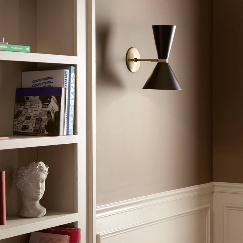 Applique Phix Bronze et noir 2x40W ELS_KL-PHIX-1W-CBB KL-PHIX-1W-CBB Applique Phix Bronze et noir 2x40W ELSTEAD LIGHTING KL-PHIX-1W-CBB